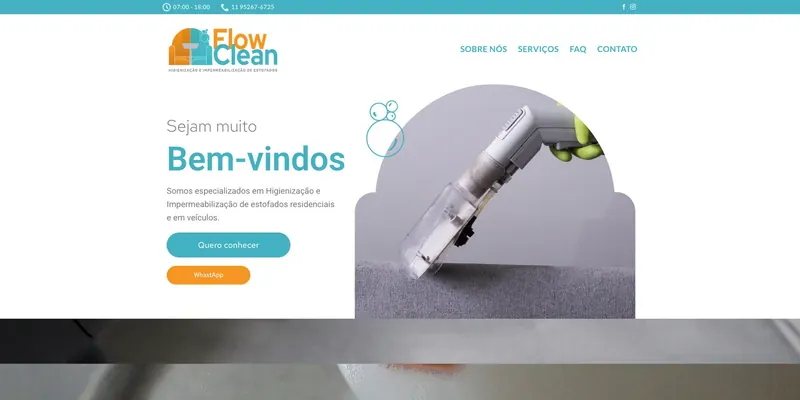 Flow Clean — project by RL Rodrigues